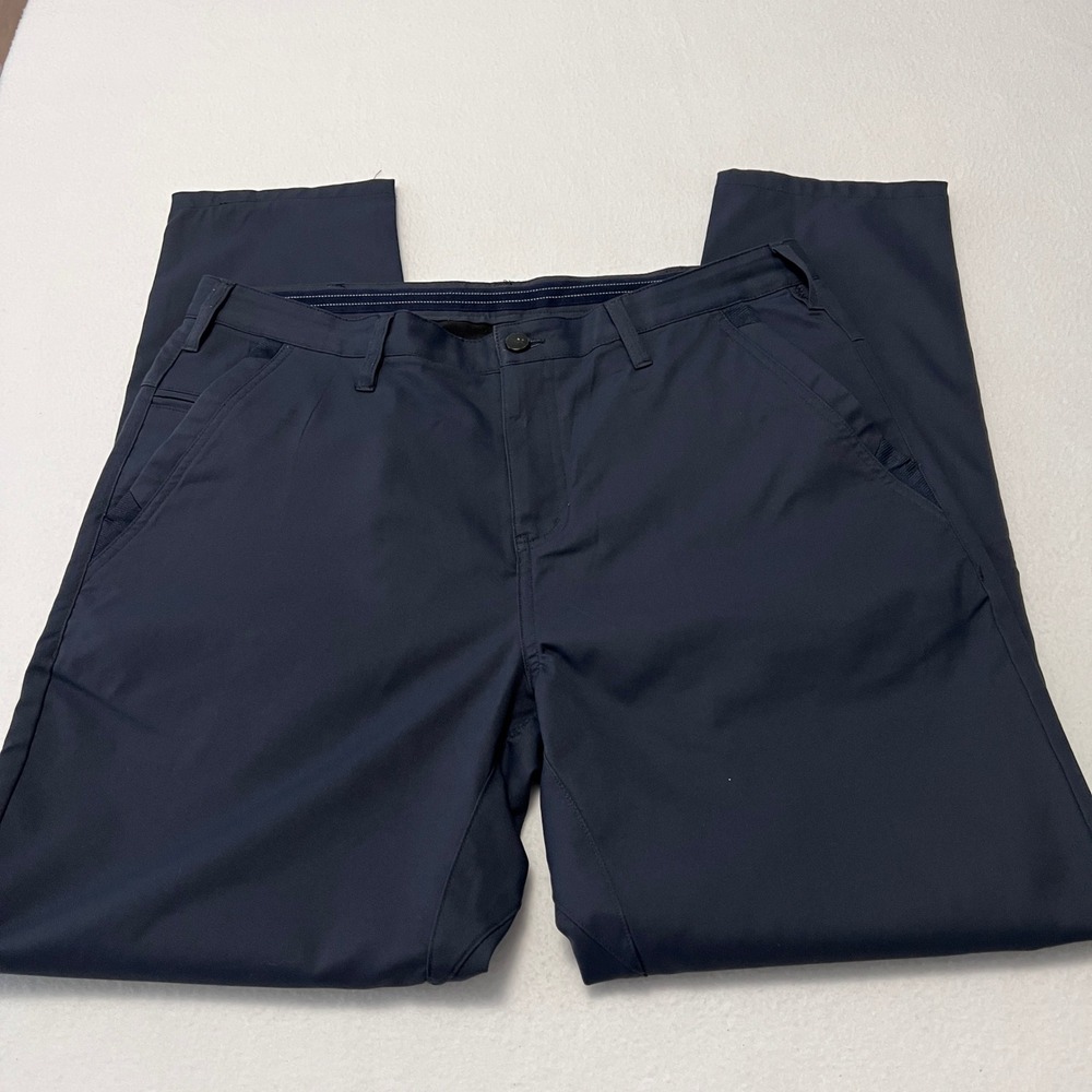 Jack Archer Jetsetter Pants Mens 32x30 Navy Blue Tech Chino Casual Performance